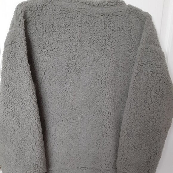 Muk Luks Women's Size Medium Pajama Top Grey - Picture 4 of 4
